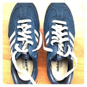 Blue Adidas Samba for women